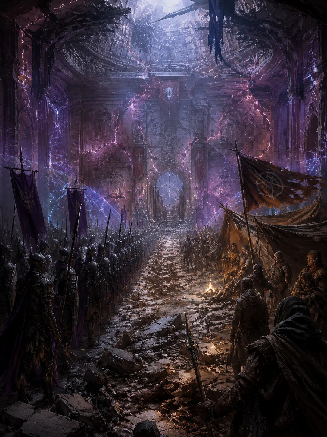 The Shattered Ward and the Hollow Below Cover