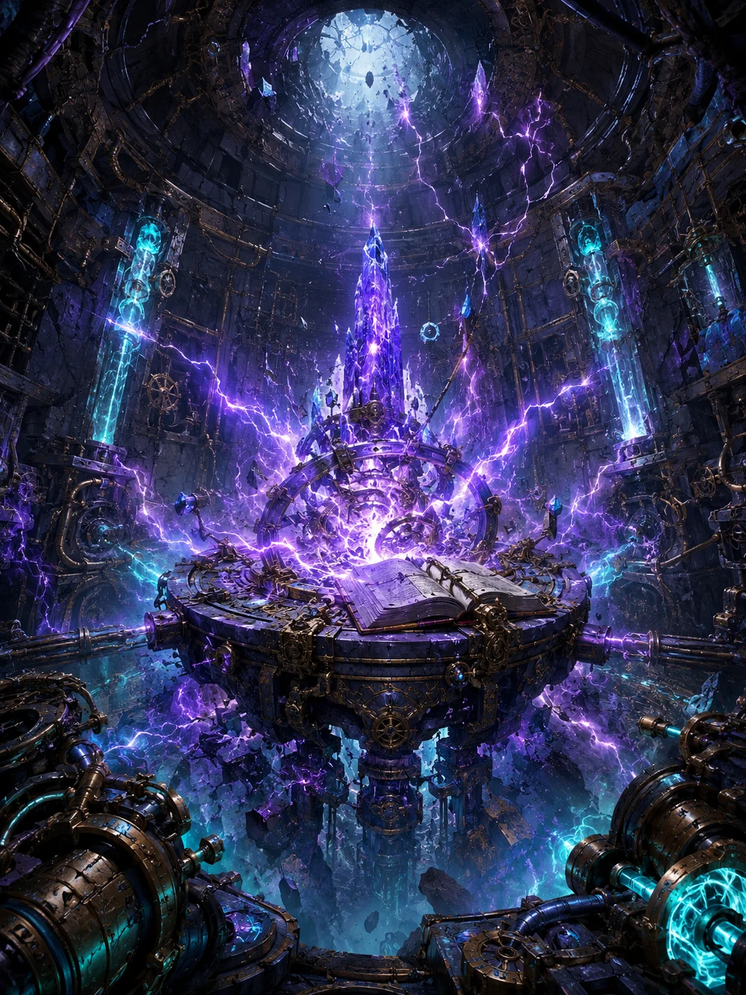 The Aeonic Surge: Echoes of the Unbound Core Cover
