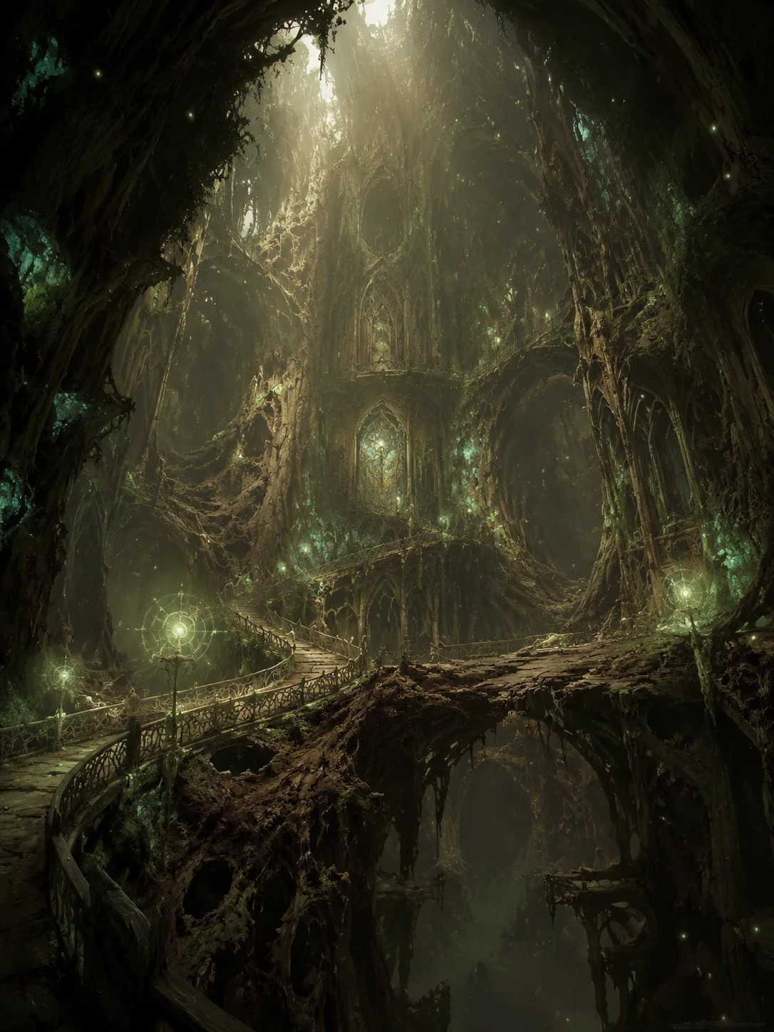 The Gilded Rot: Moths of the Elven Arboretum Cover