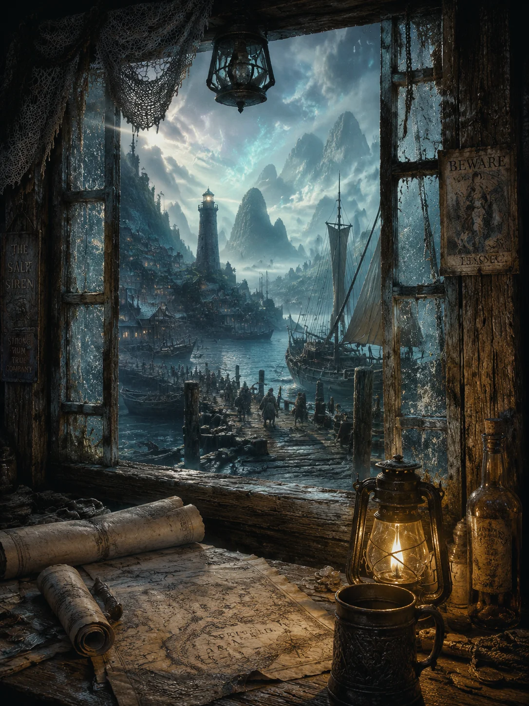 The Drowned Siren's Bargain Cover