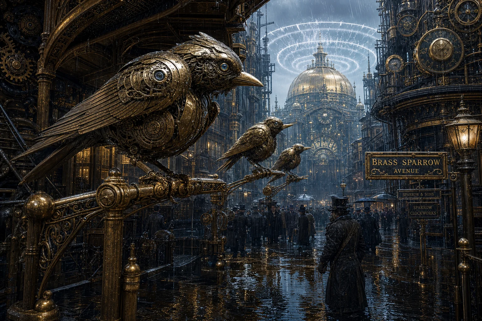 The Fractured Cogwork of Sparrow Avenue Cover