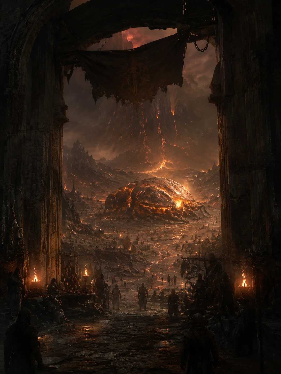 The Fire-Beetle's Grief: A Nocturnal Guide in Brimstone Valley Cover