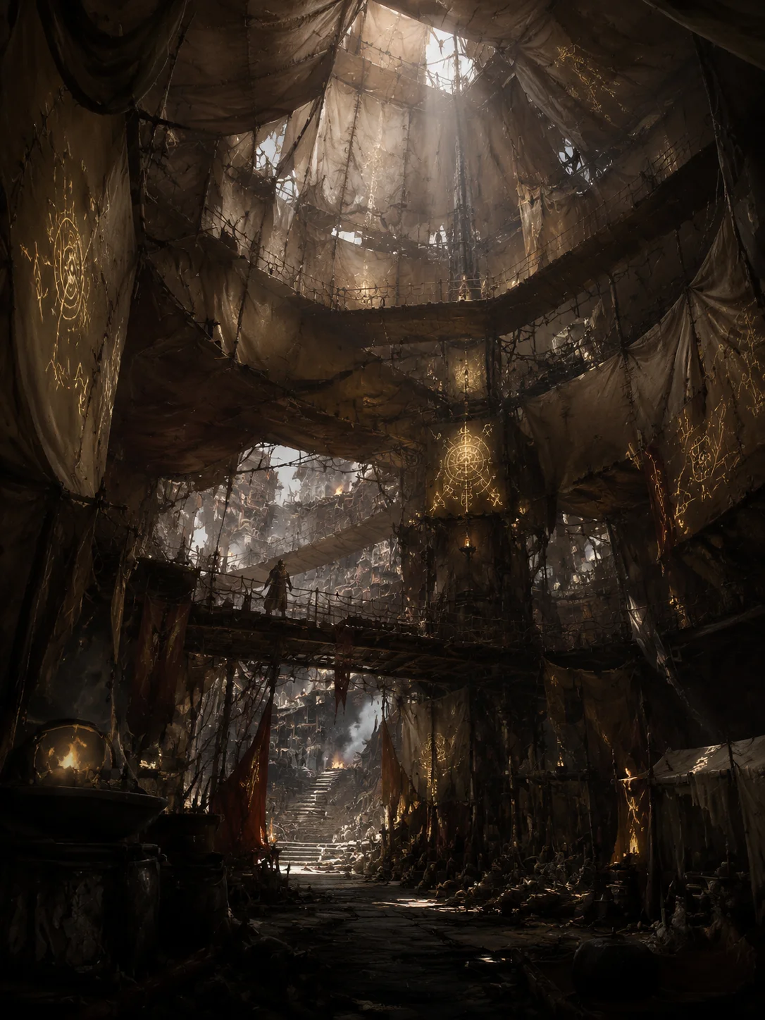 The Automated Tent-Collapses of Canvas City | Intrigue Rpg | VatisNode