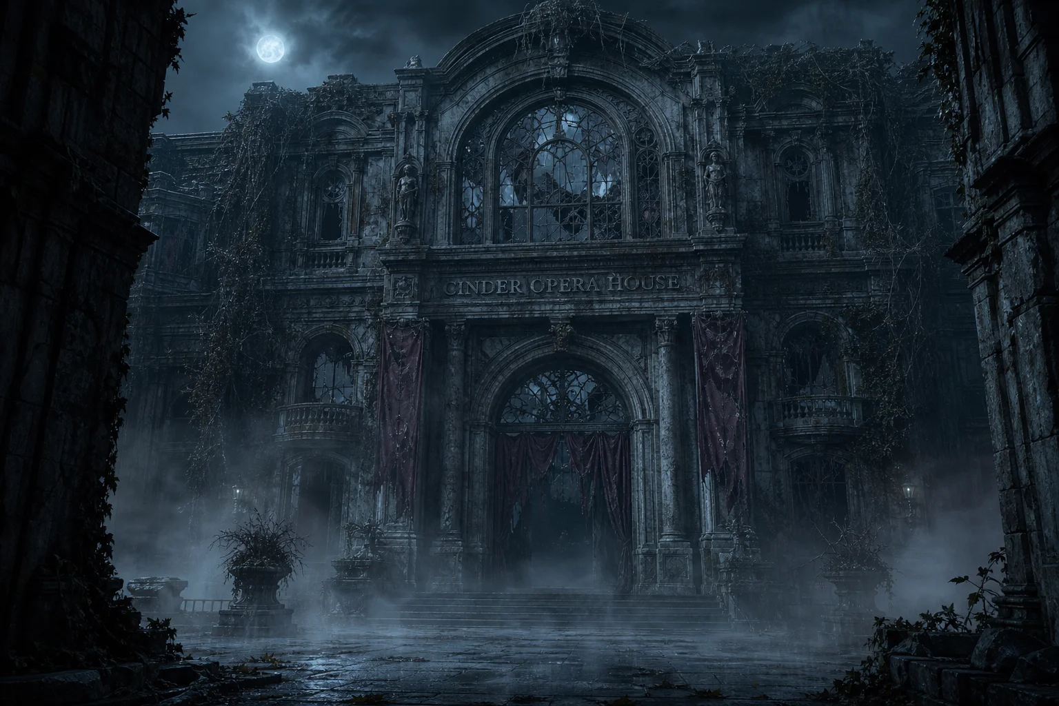 The Undead Soprano Auditory Gathers of Cinder Opera House and the Old Aristocrats Buried Beneath the Stage Cover