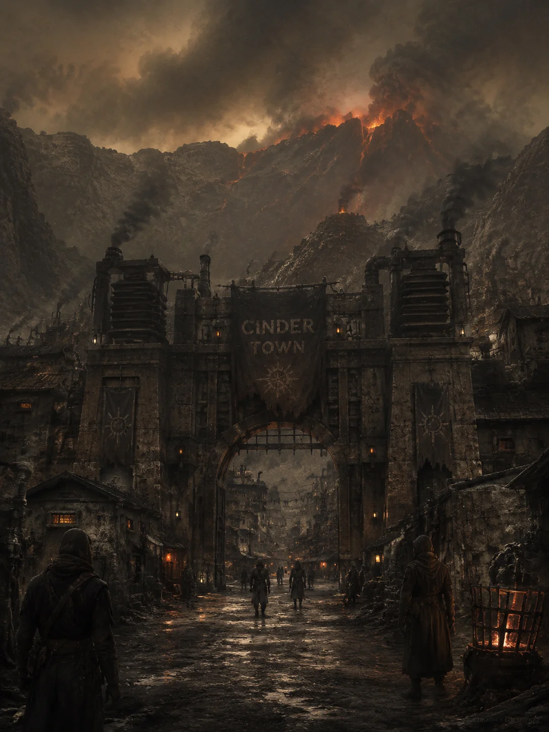 The Smog of Cinder Town Cover