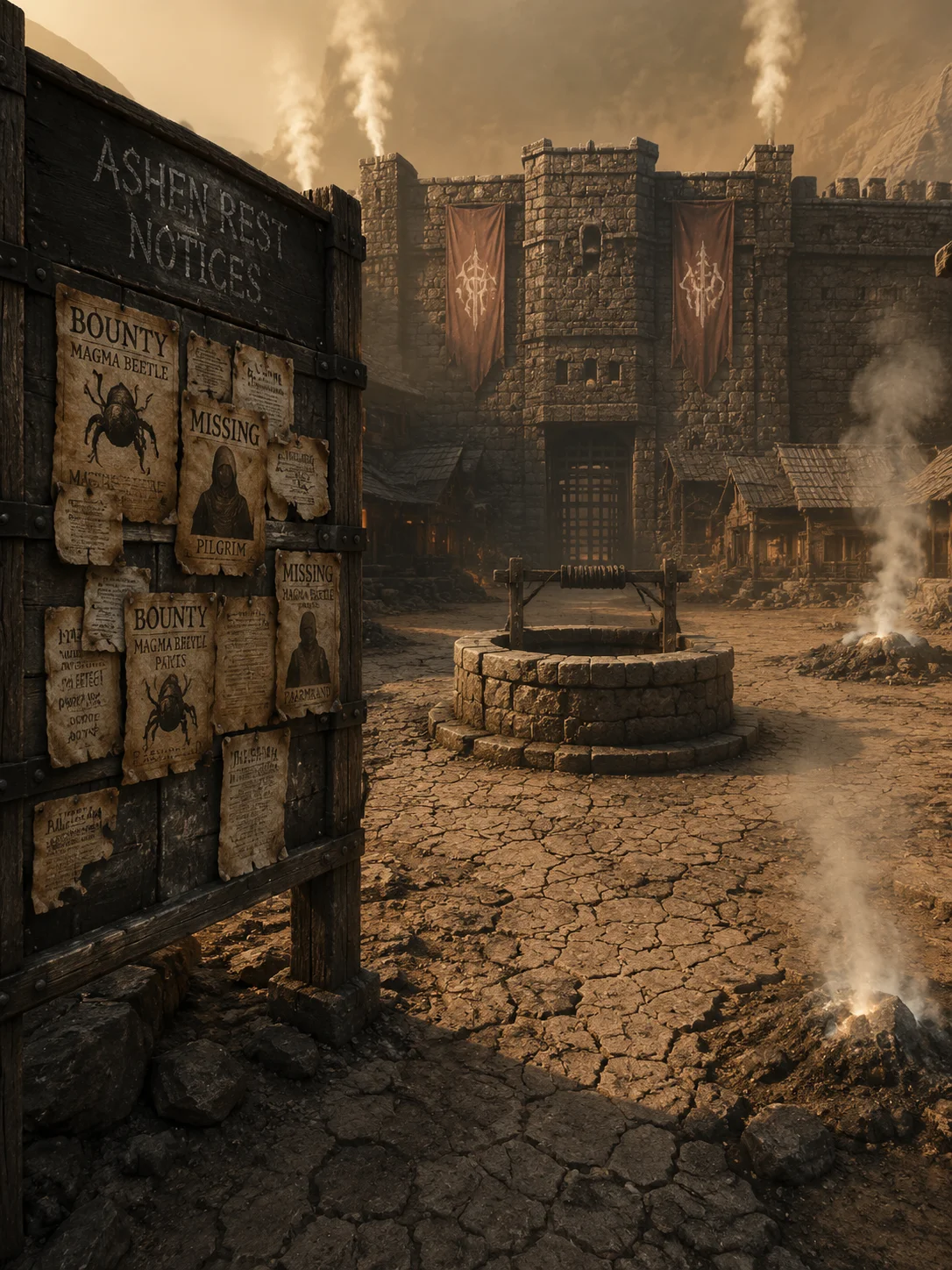 Ashen Harvest: The Volcanic Heart Cover