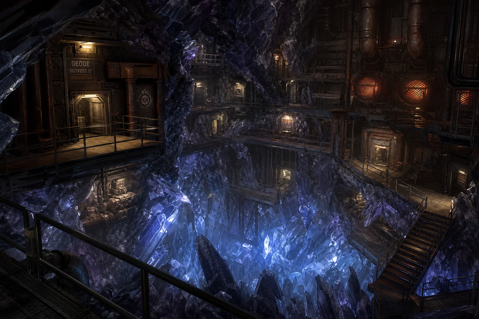 The Luminous Schism: Crystal Vein Cataclysm Cover