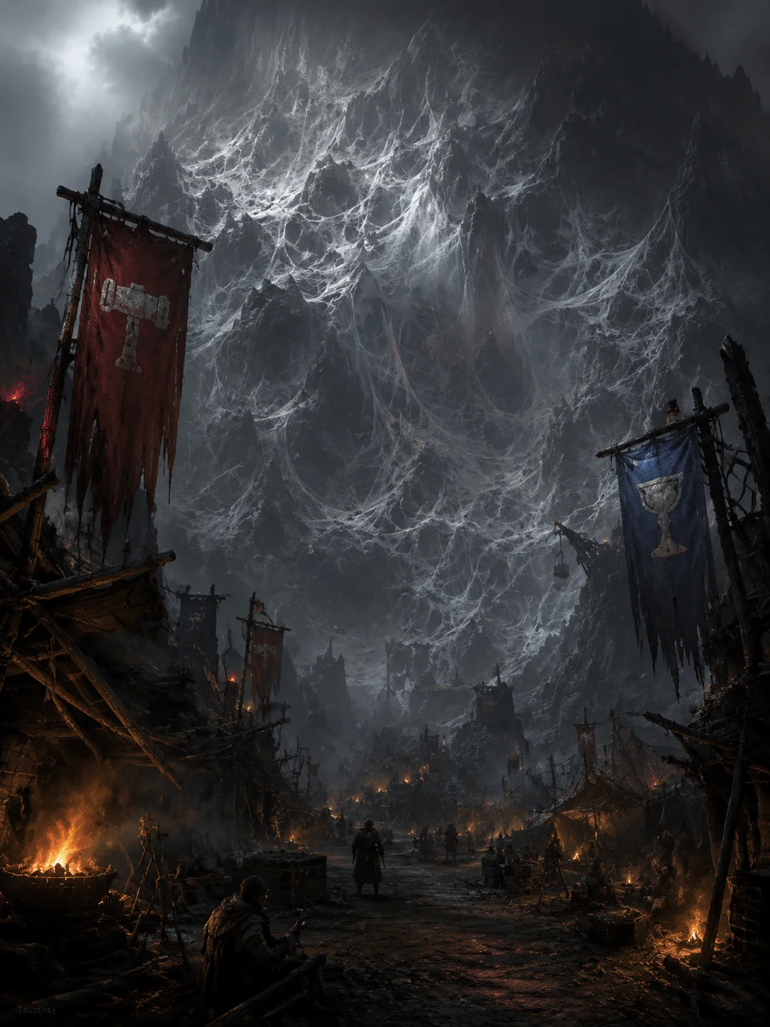 Darkmantle Web Blockade of Darkiron Mountain Cover