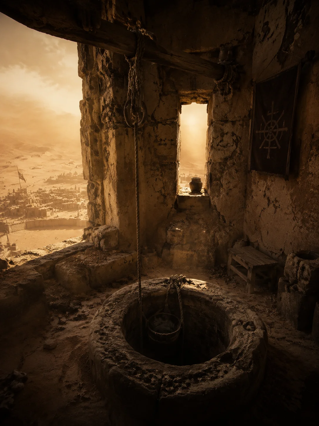 The Buried Sentry: A Desert Gaol's Thirst Cover
