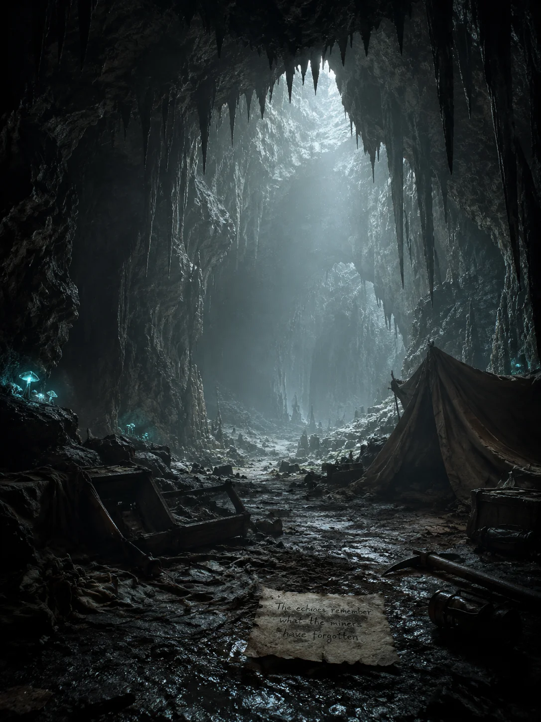 The Luminous Deception of the Dripstone Depths Cover