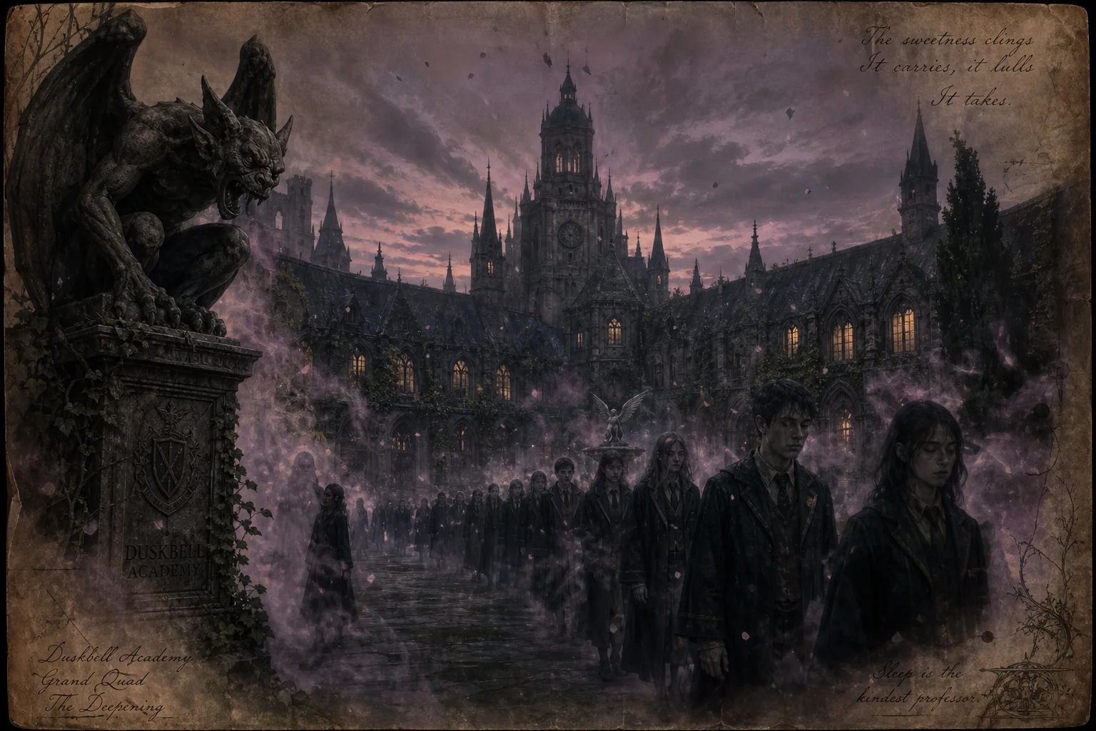 The Somnambulist Congregations of Duskbell Academy and the Secret Lectures Conducted in the Undercroft Cover