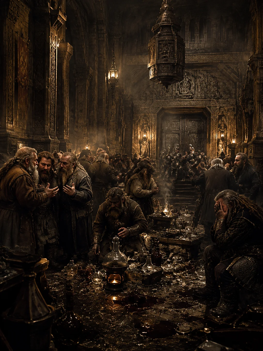 The Animated Casks of the Dwarven Cellar and the Volatile Over-Fermented Arcane Brew Cover