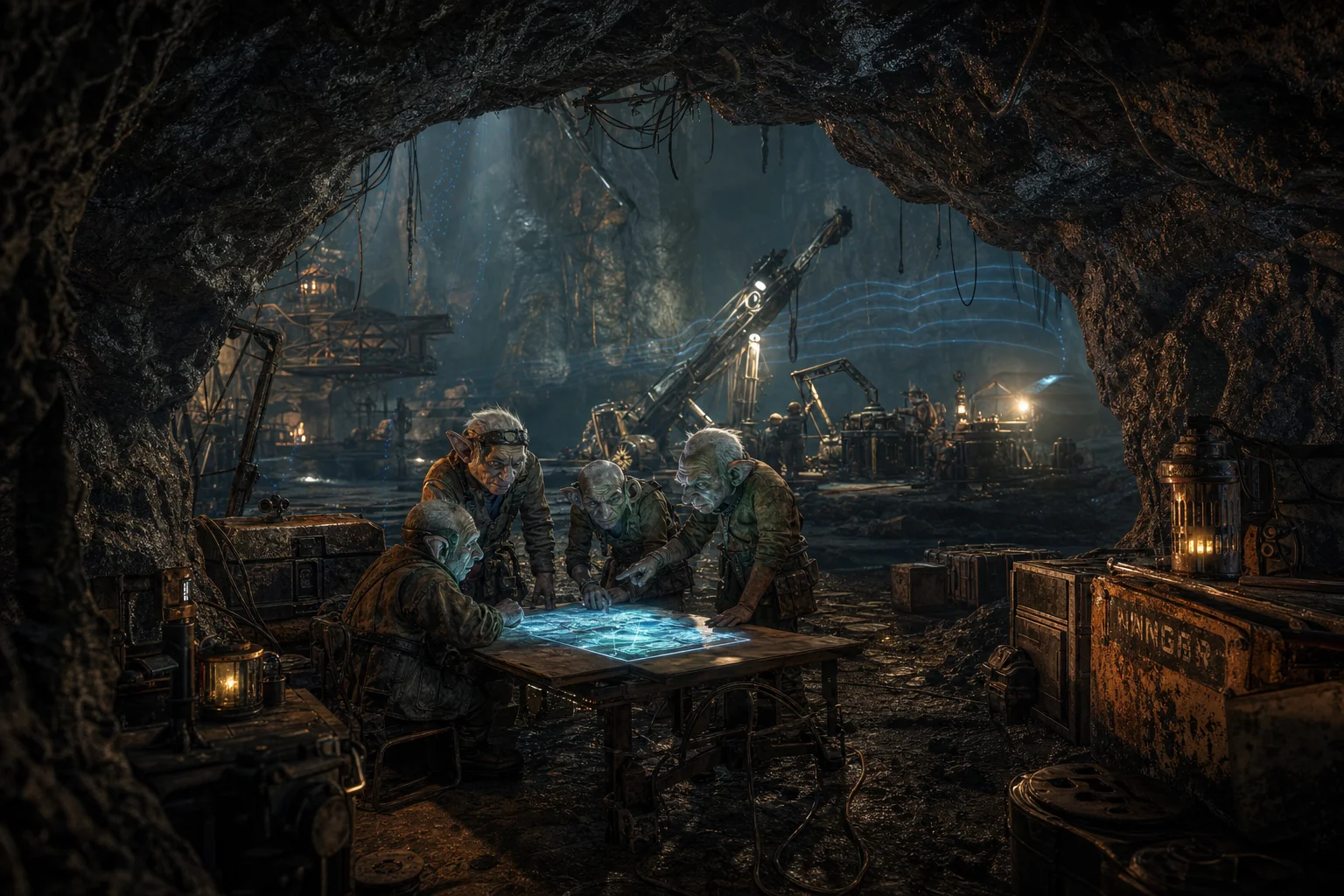 The Echoing Caverns: Resonance War Cover