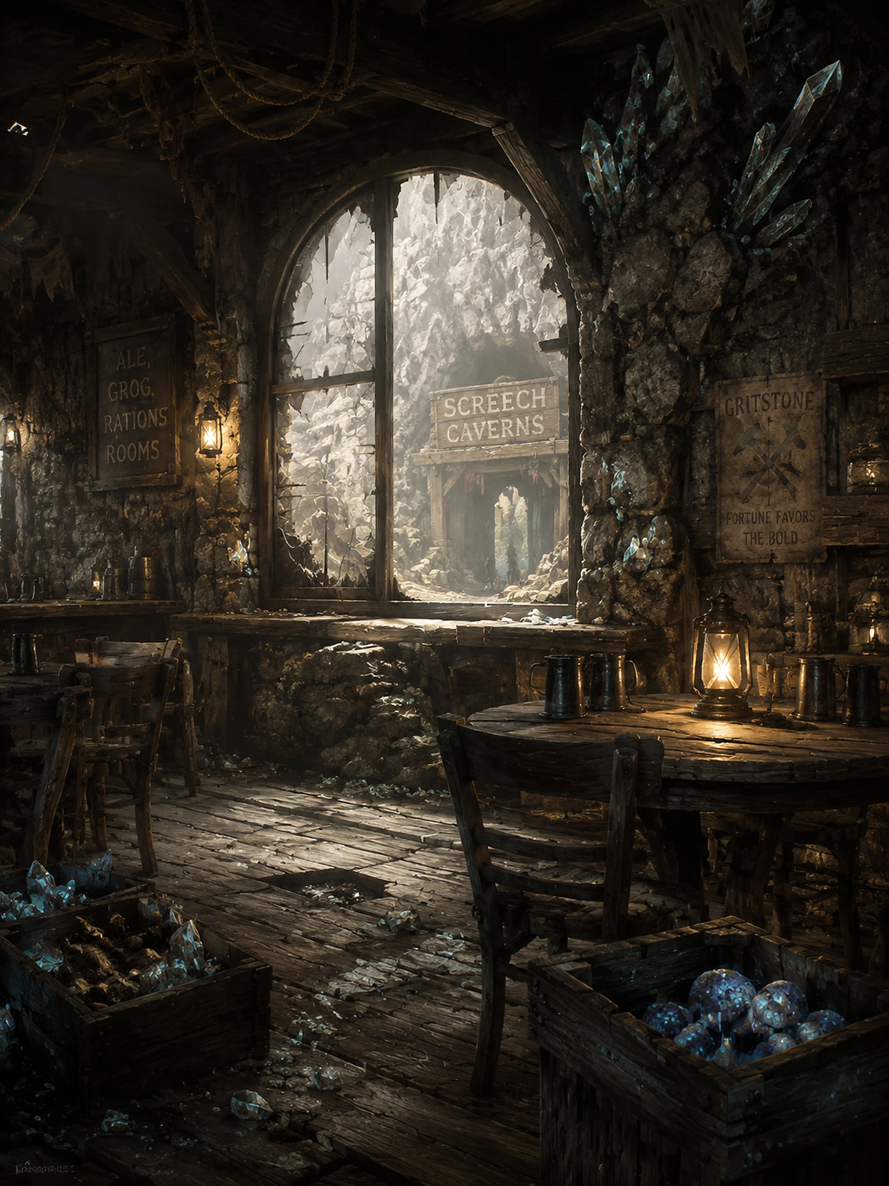 The Echoing Stone Forest: Screech Cavern Convergence Cover