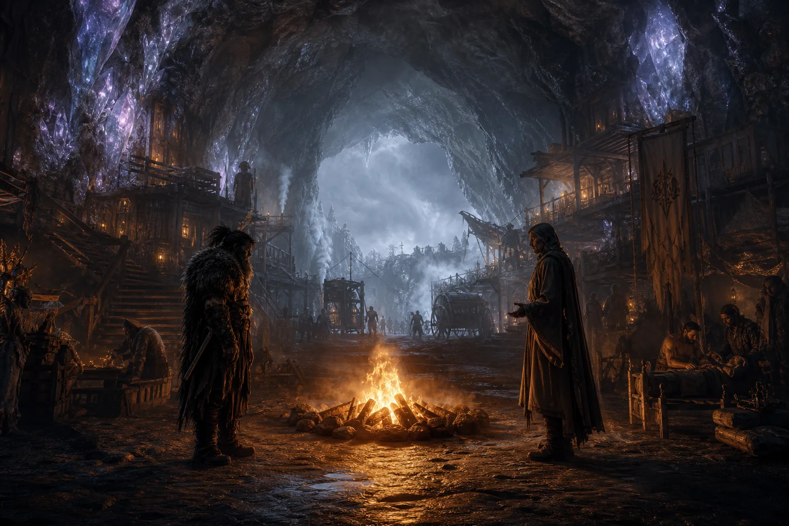 The Echoing Stone Forest: Caravan of Screams Cover