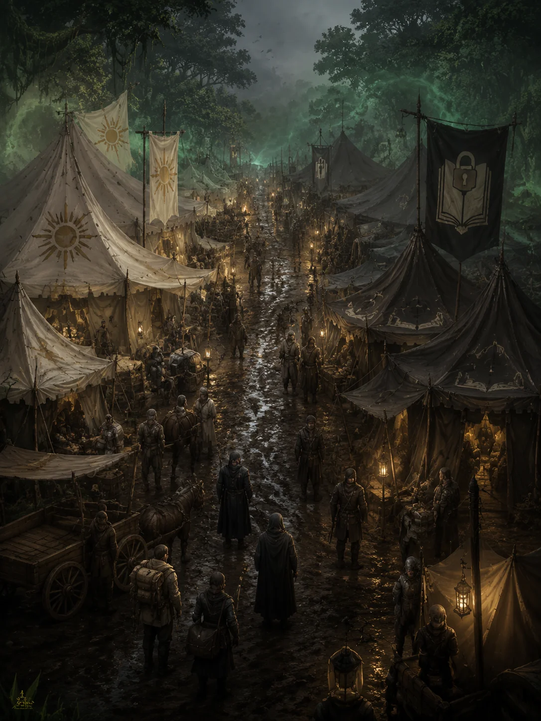 The Emerald Ruins: Core of Contention Cover