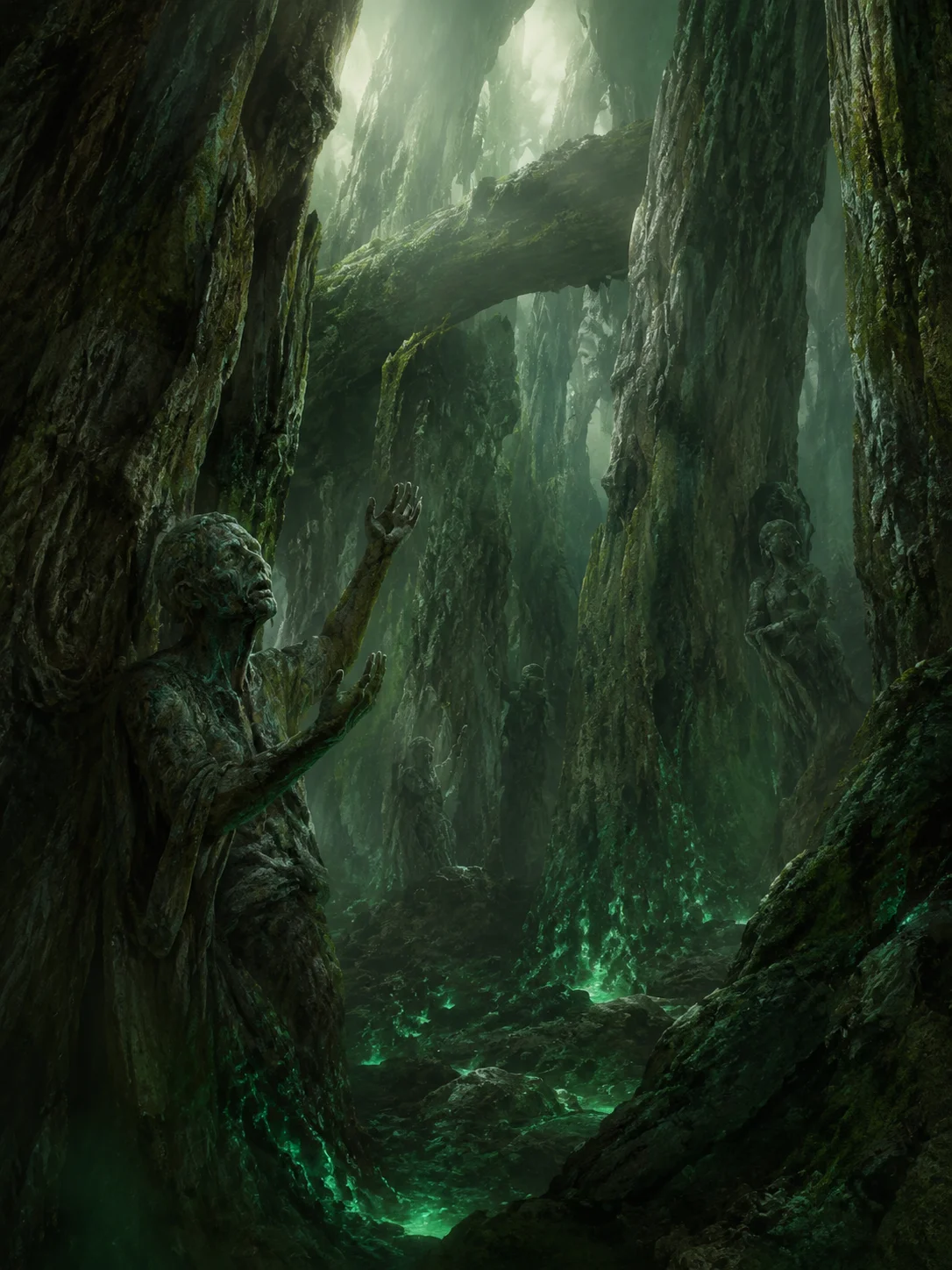 The Medusa Priestess and the Living Statuary Cover