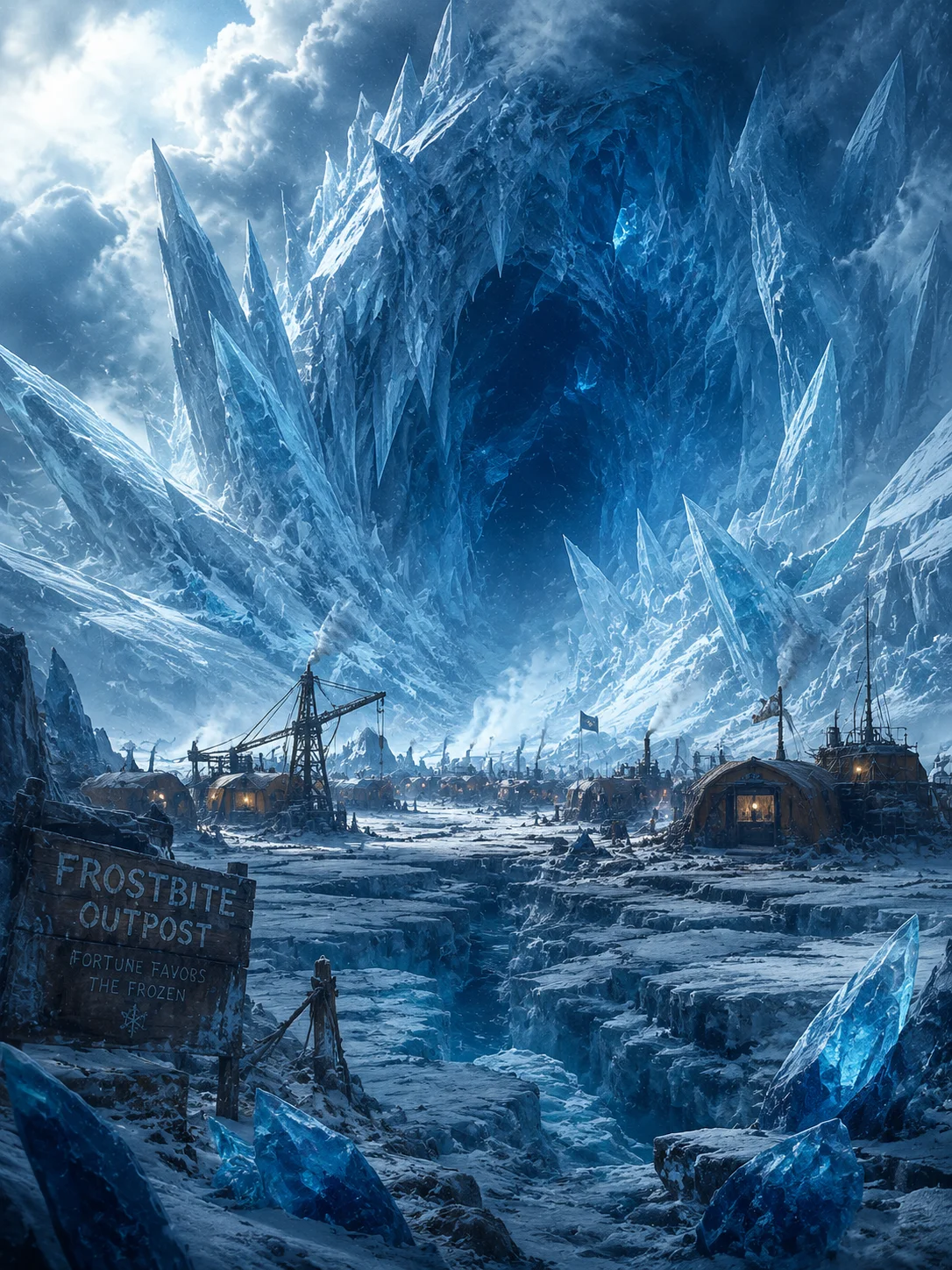 The Frost Gecko Catwalk: Ruins of the Ice-Crystal Caverns Cover