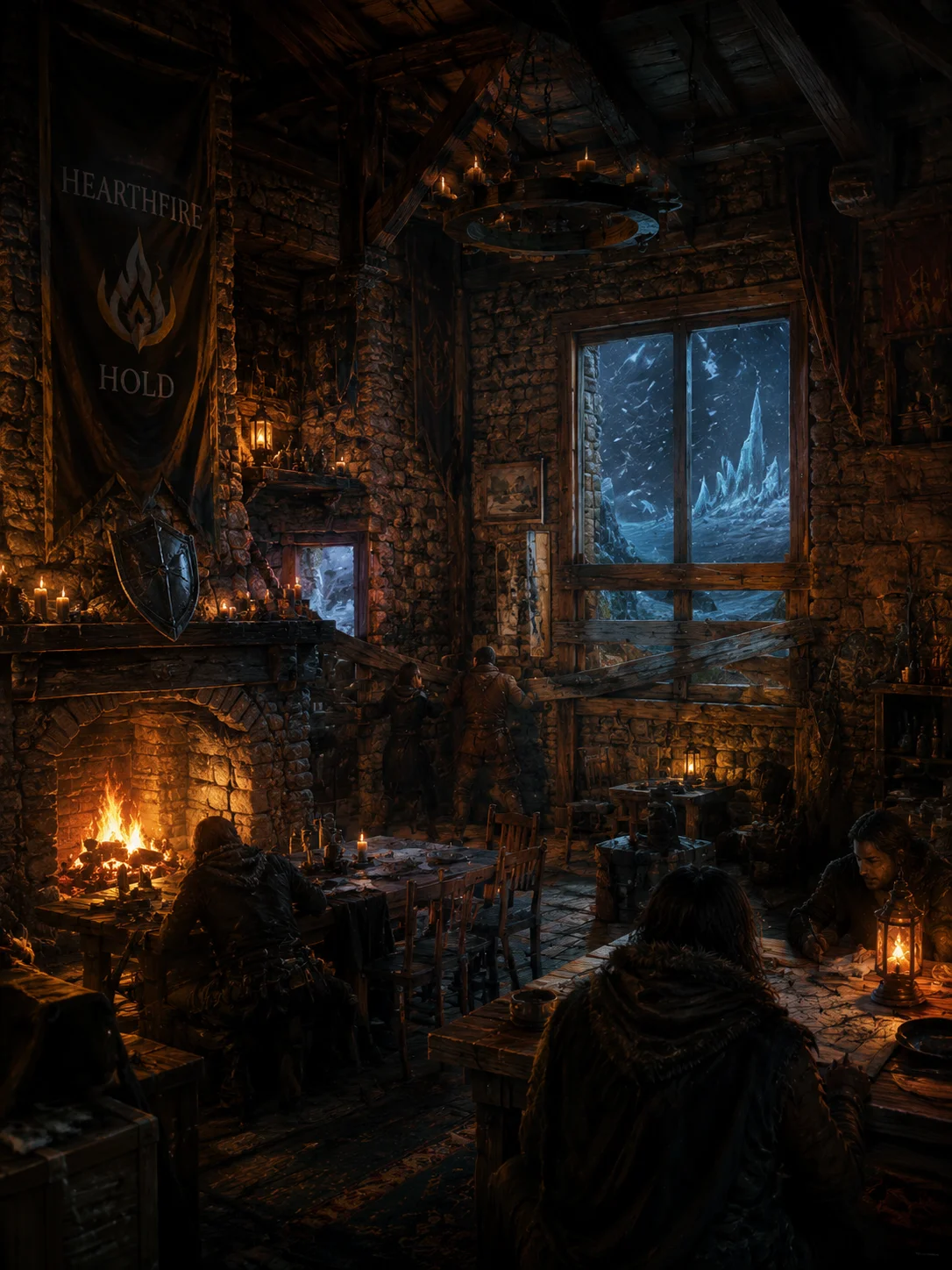 The Shattered Winter's Heart Cover