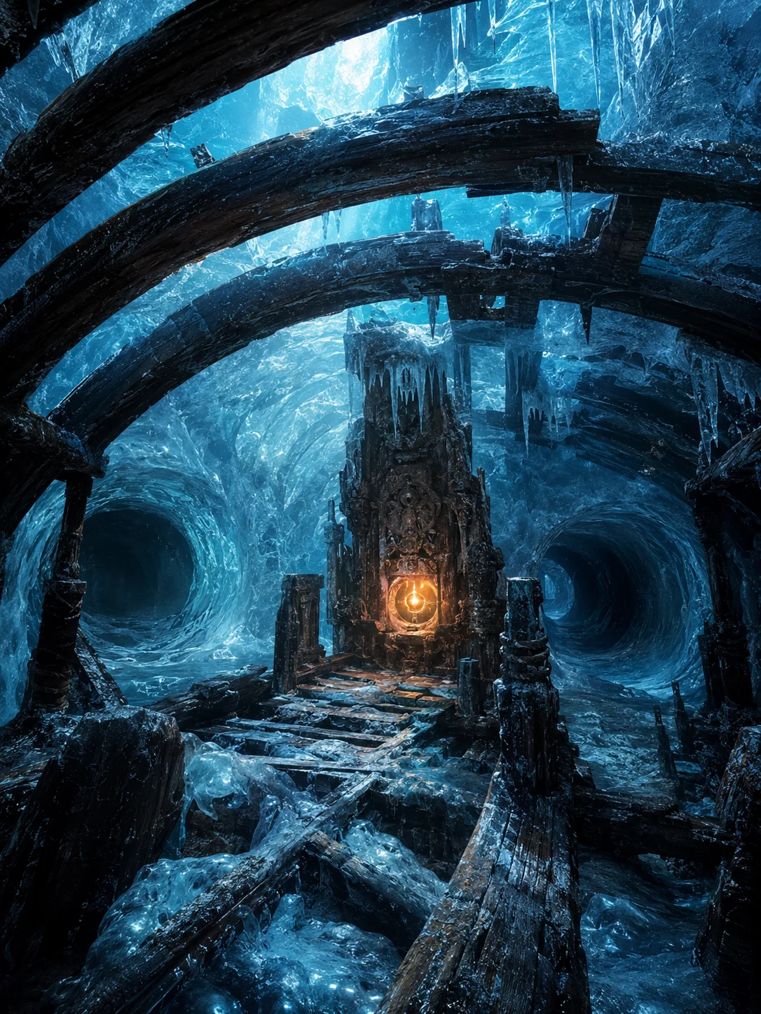 The Hull Beneath the Frost Cover