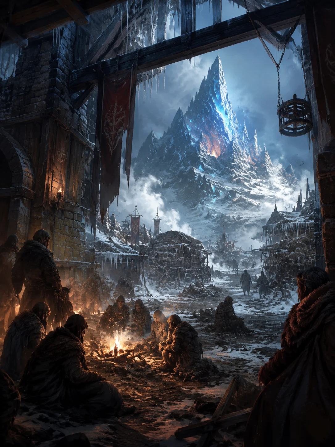 The Shattered Eyrie of the Glacial Eye Cover