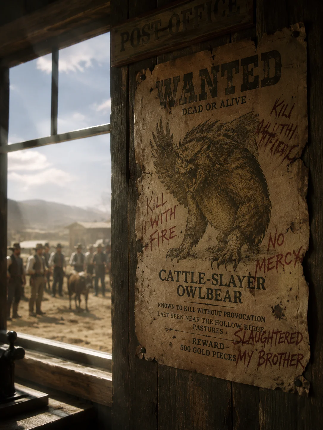 The Golden Plains Conflict: Owlbear, Rancher, and the Watcher's Mistake Cover
