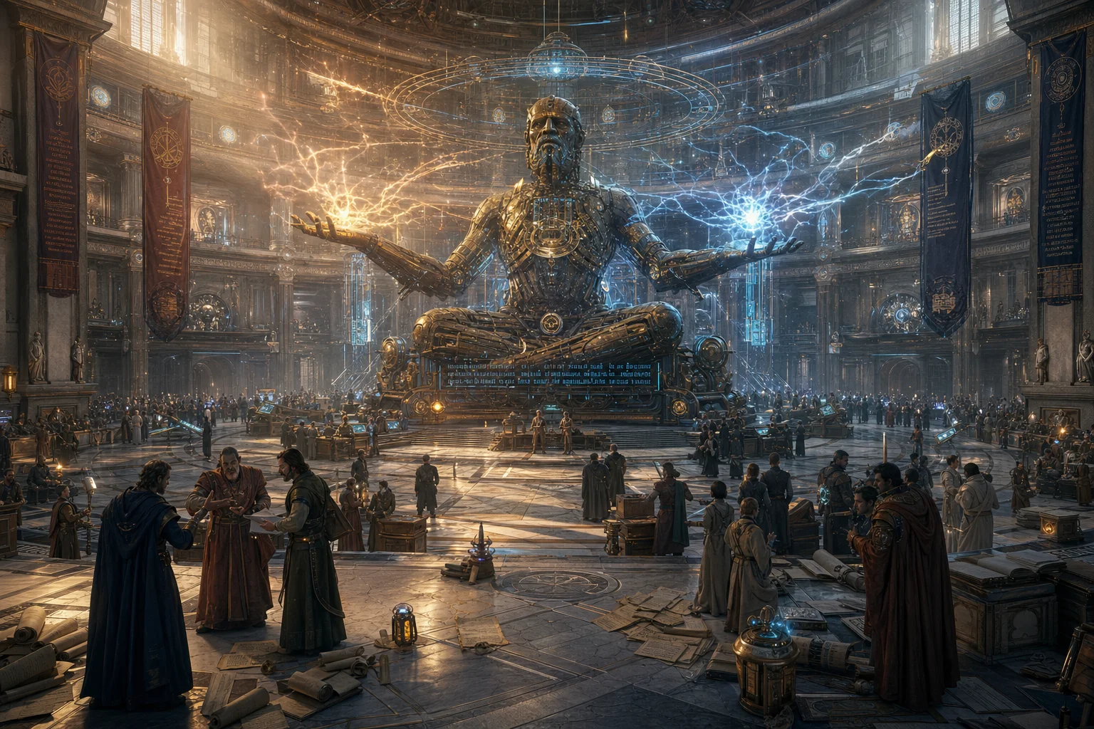 The Golemic Schism of Axiom | Intrigue Rpg | VatisNode