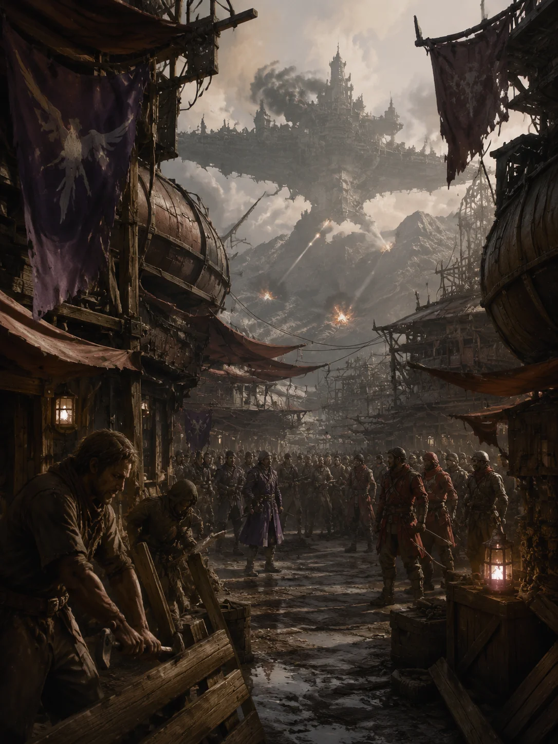 The Shattered Sky-Keep | Intrigue Rpg | VatisNode