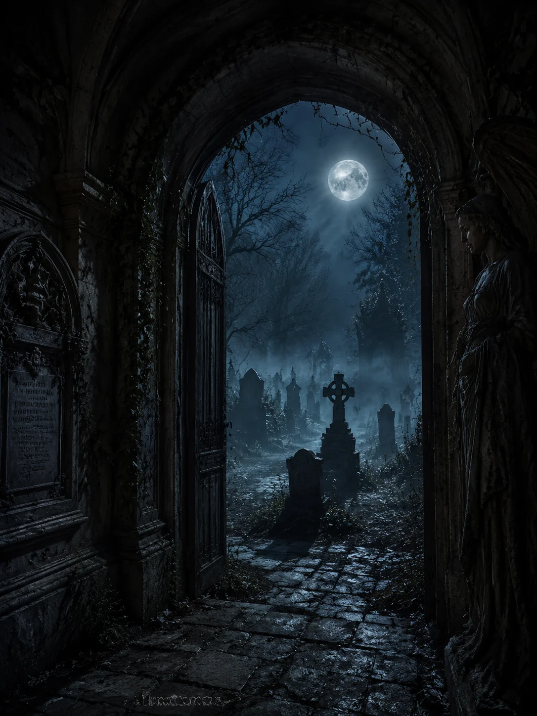 The Midnight Necromantic Orchestra of Jackdaw Cemetery Cover