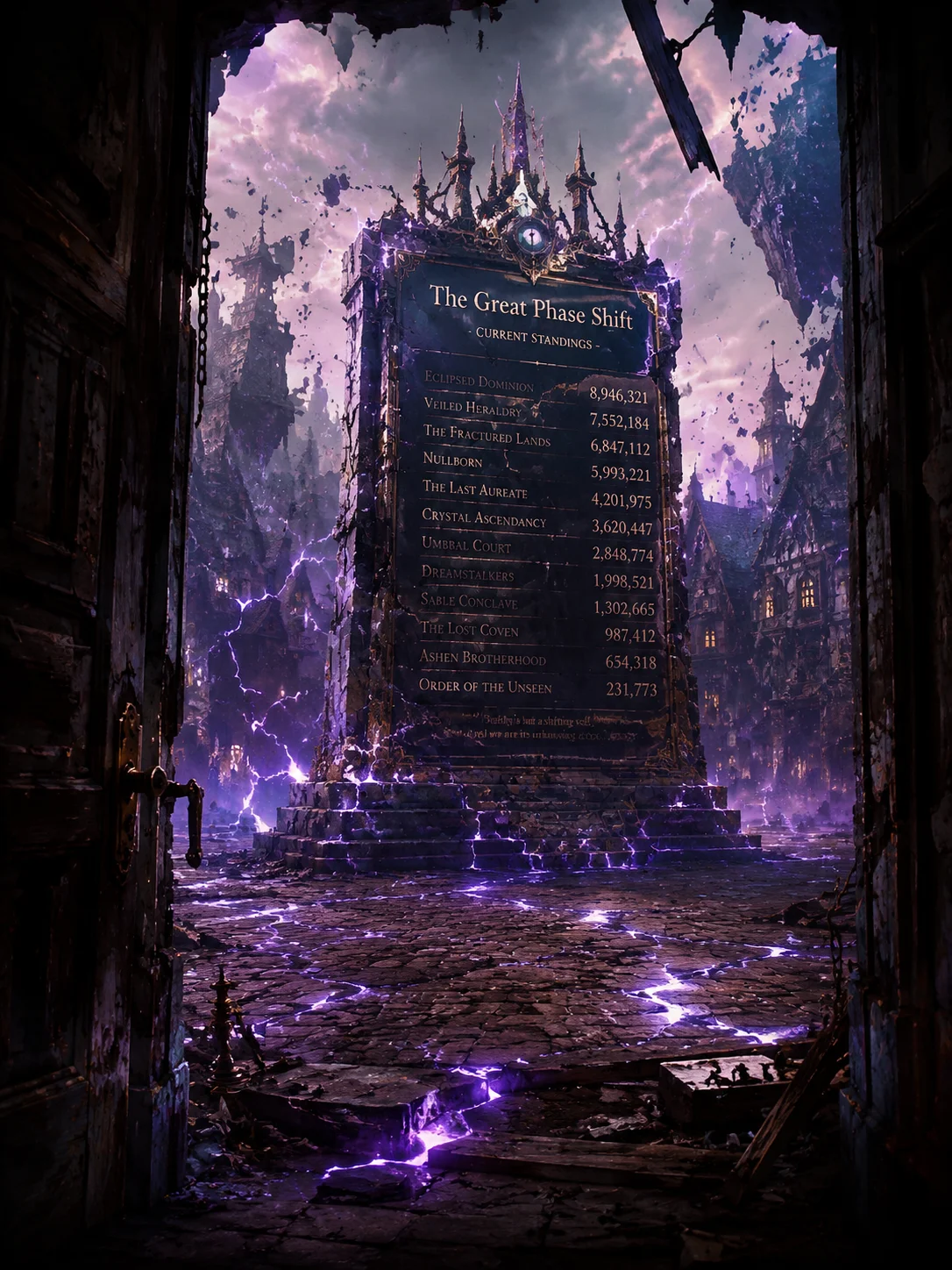 The Score-Placard Arcane Disruption Cover