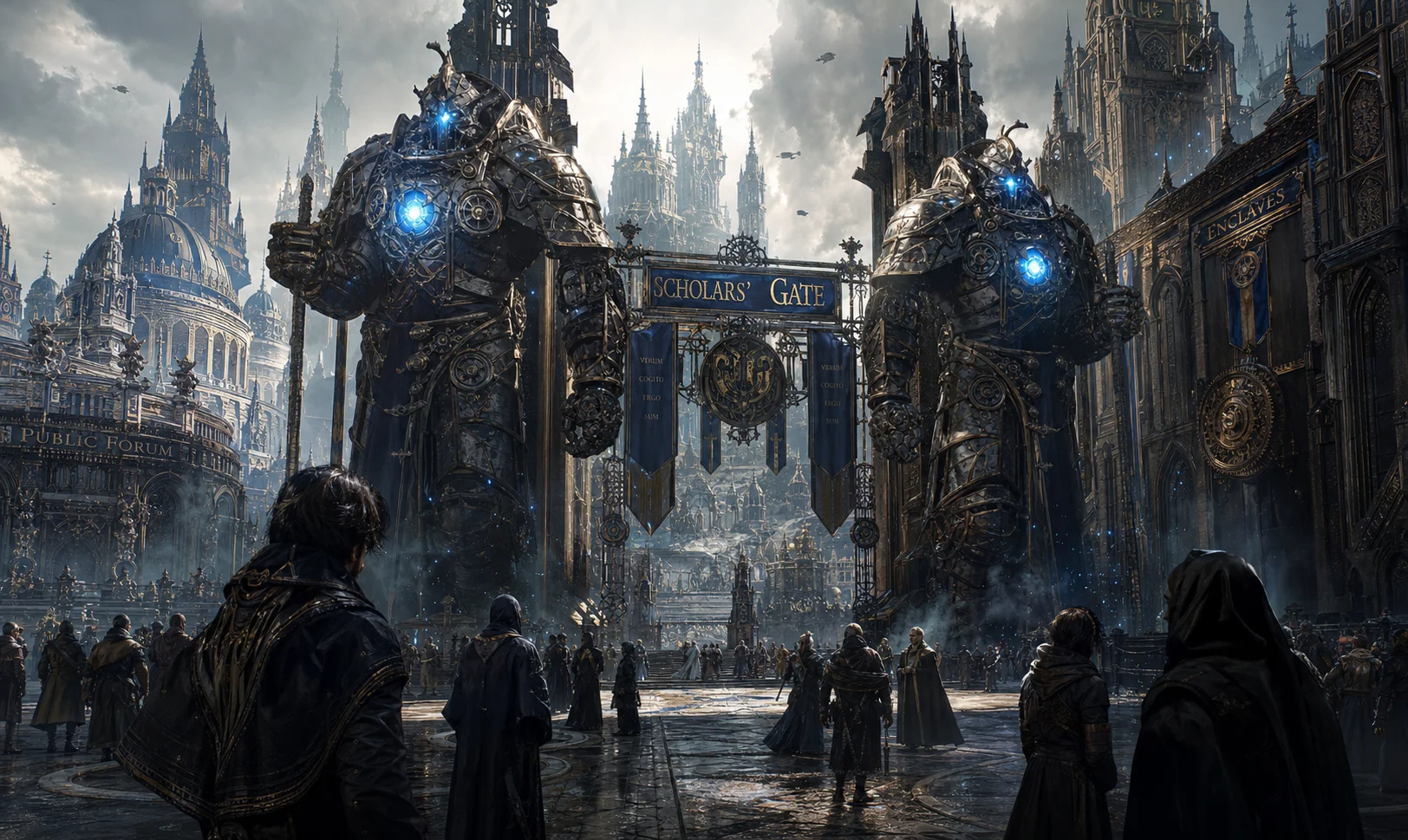 The Golem's Paradox: Lore City's Fractured Logic Cover