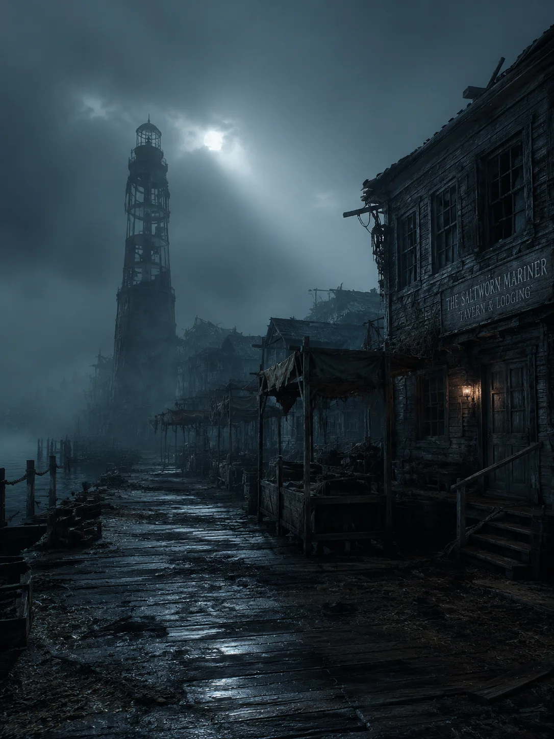 The Ghost-Ship Apparitions of Lostbeacon Port and the Hidden Imperial Treasury Beneath the Lighthouse Cover