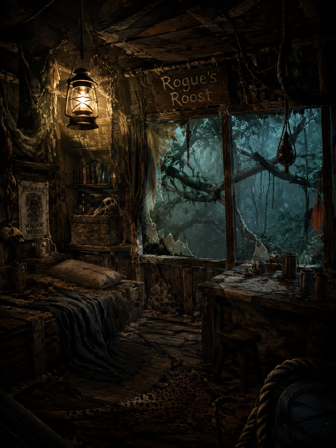 The Whispering Woods & The Rogue's Roost Cover