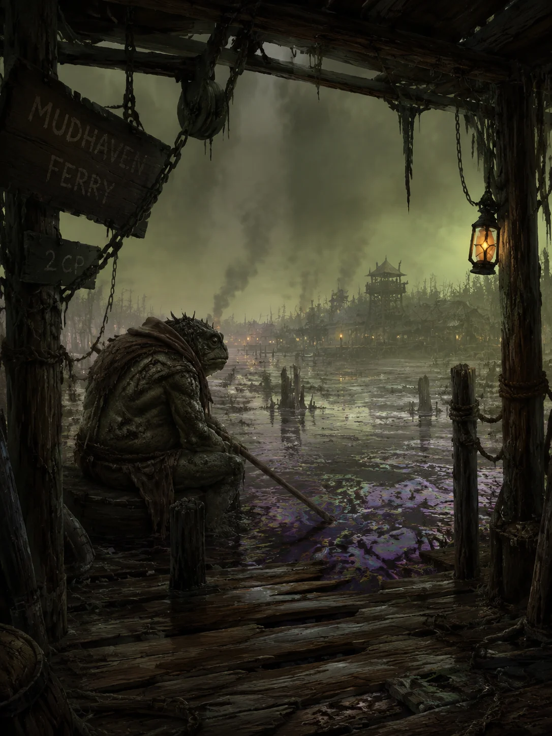 The Miry Morass and the Alchemical Sludge Affair Cover