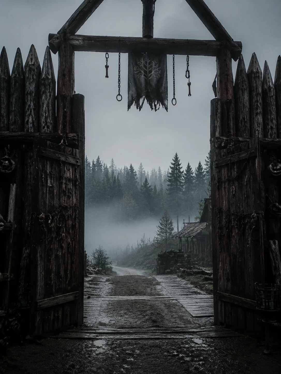 Mist-Serpent Entanglements of the Foggy Woods and the Abandoned Beacon Tower Cover