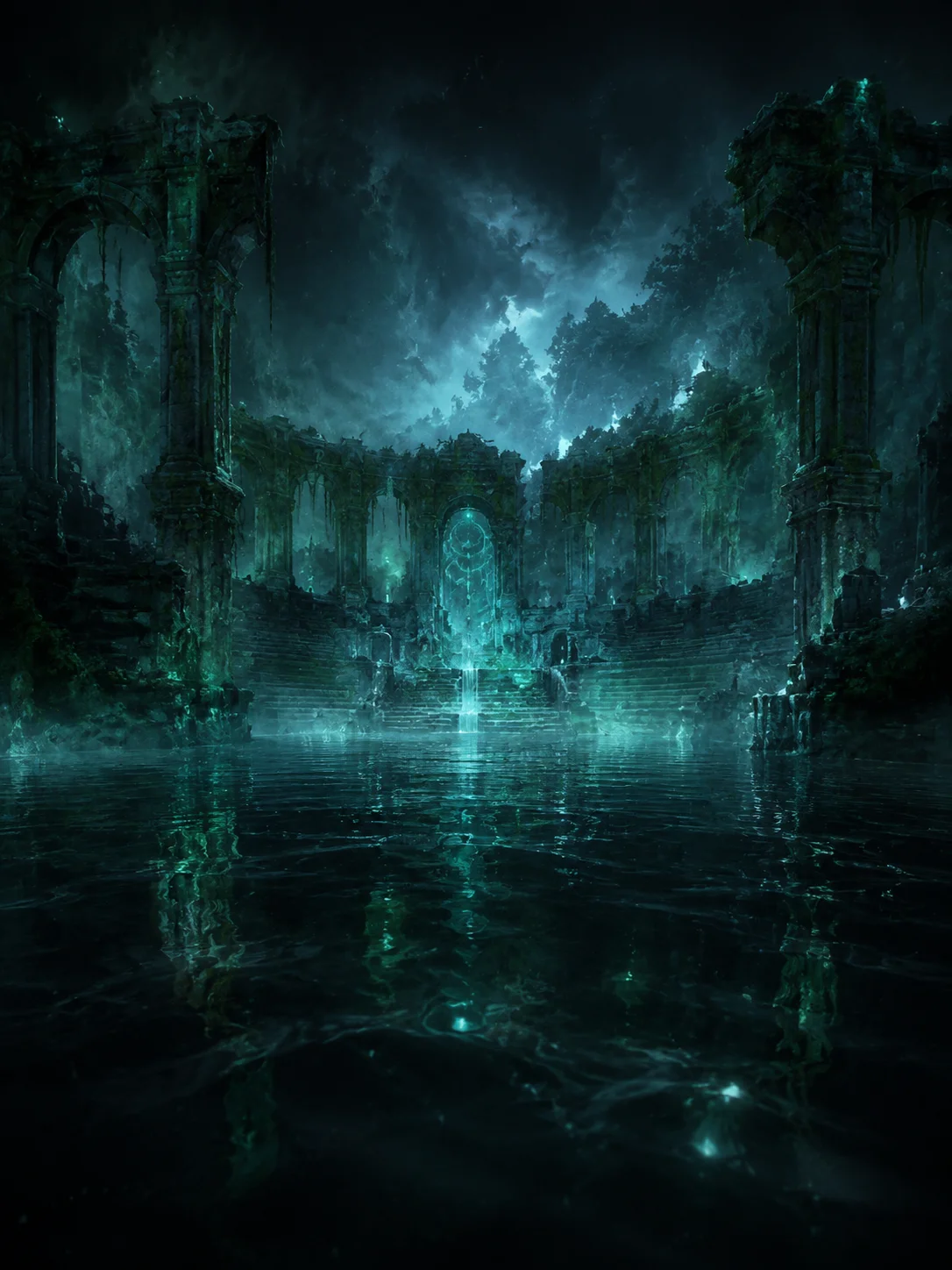 The Siren's Gambit of Moonshadow Lake Cover