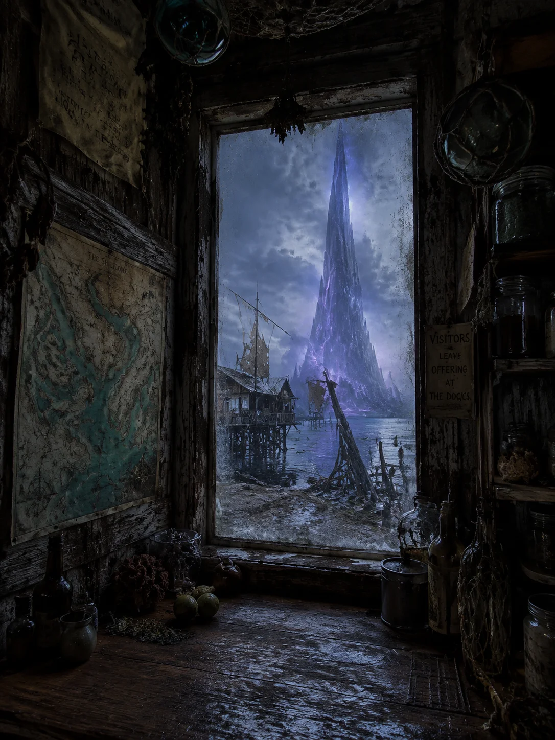The Shattered Spires of the Sunken Sky Cover