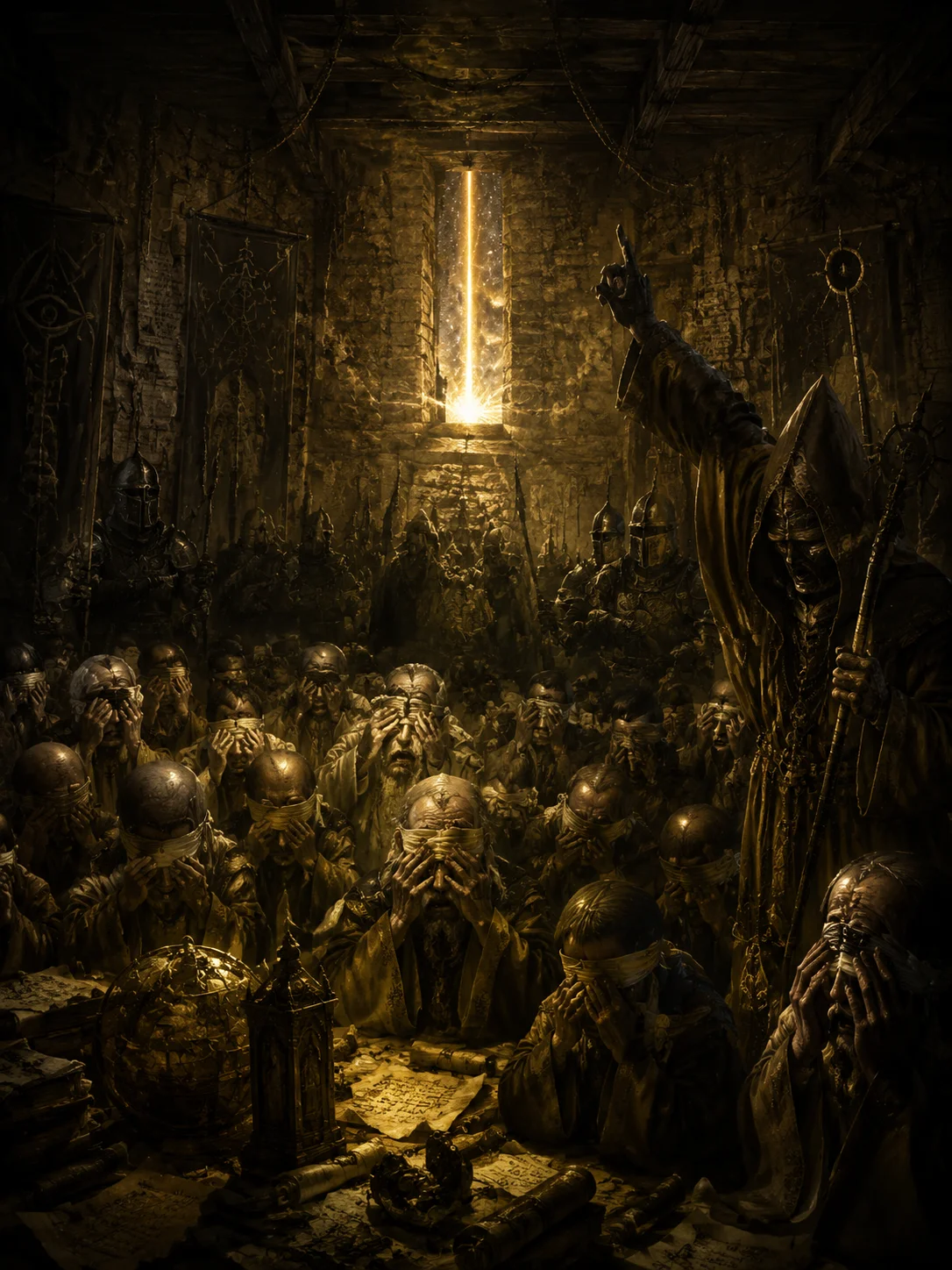 The Obsidian Lens: Blindings of the Gilded Observatory Cover