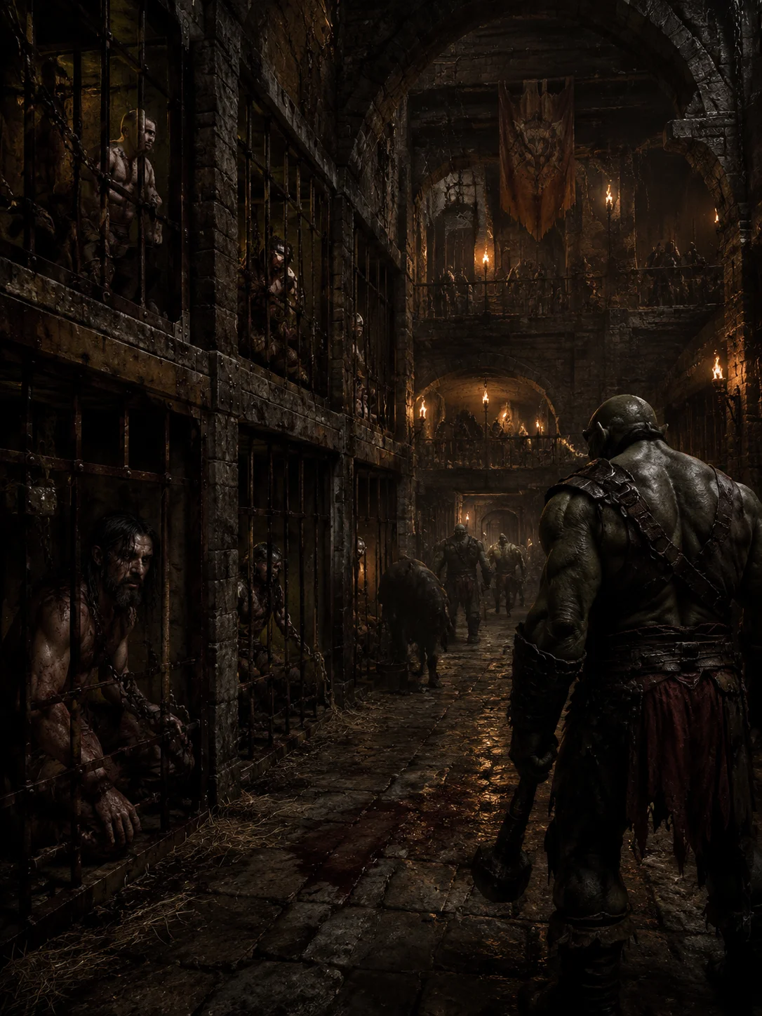 The Gladiator Coalition Mutiny of the Orcish Arena Prison Cover