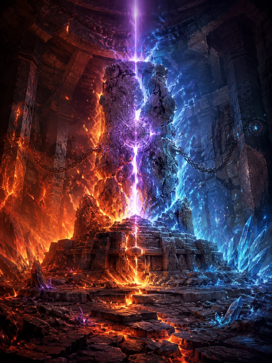 The Sundered Altar: Genasi Rebellion Cover