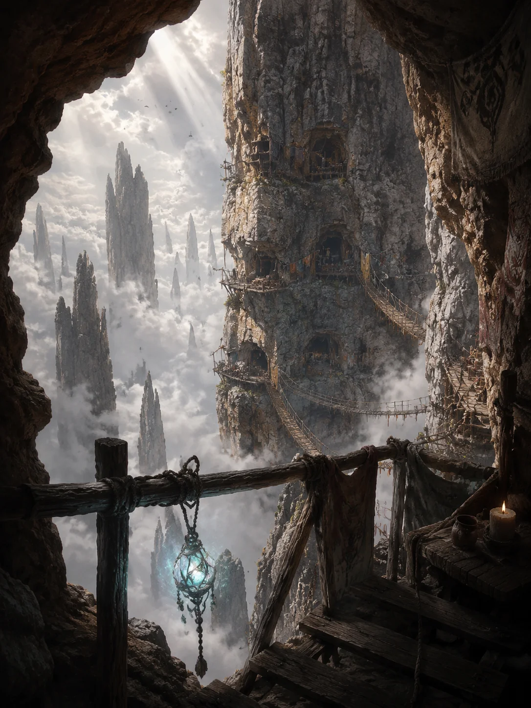 The Thousand-Needle Spires: Intercepted Wings Cover