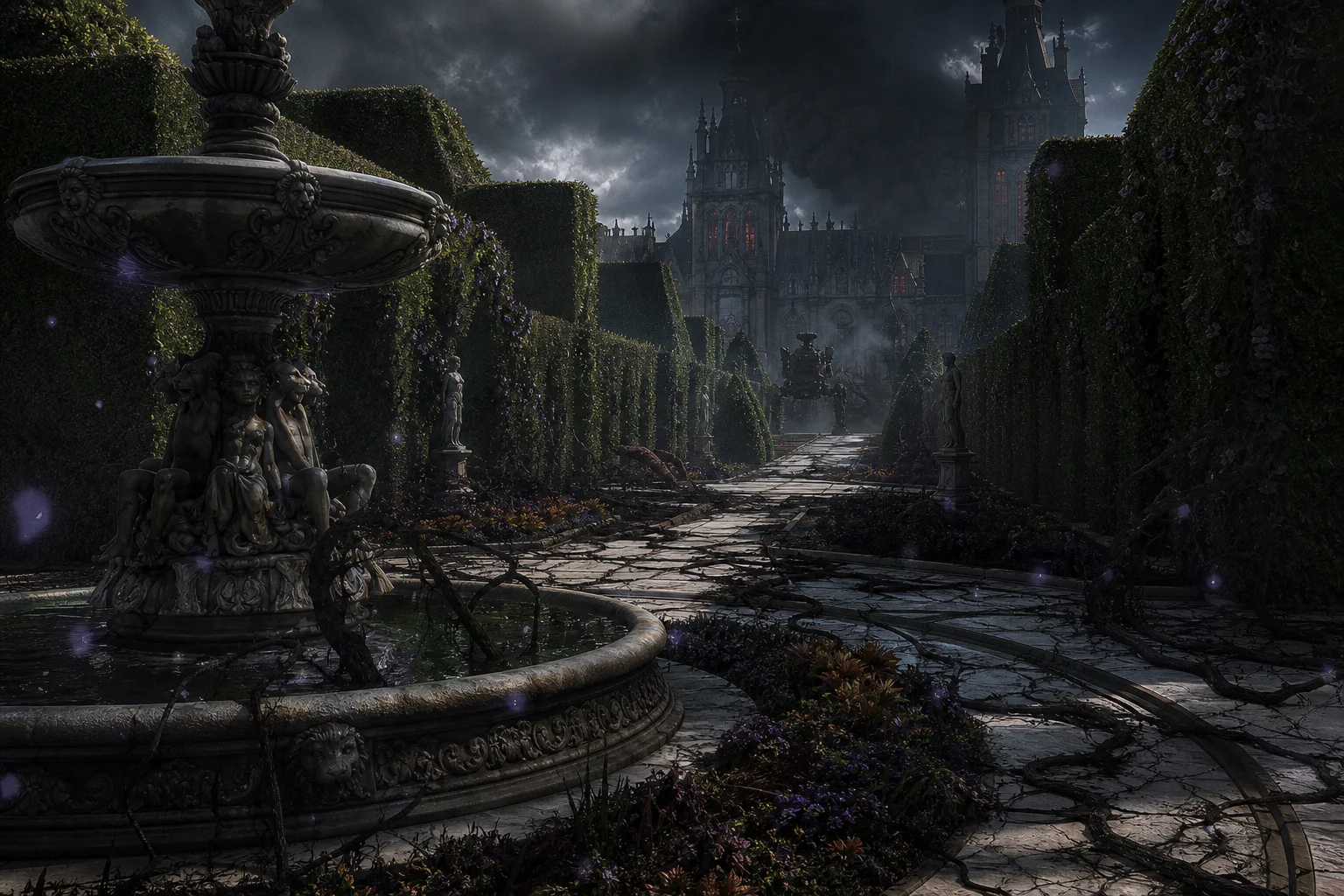 The Gilded Cage of Red-Leaf Manor Cover