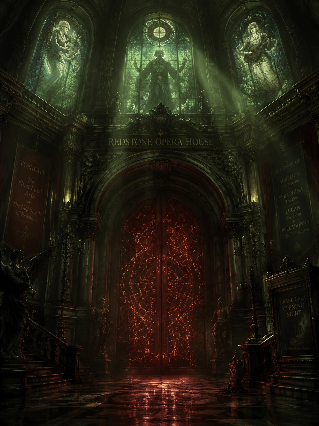 The Redstone Opera House: Resonant Requiem Cover