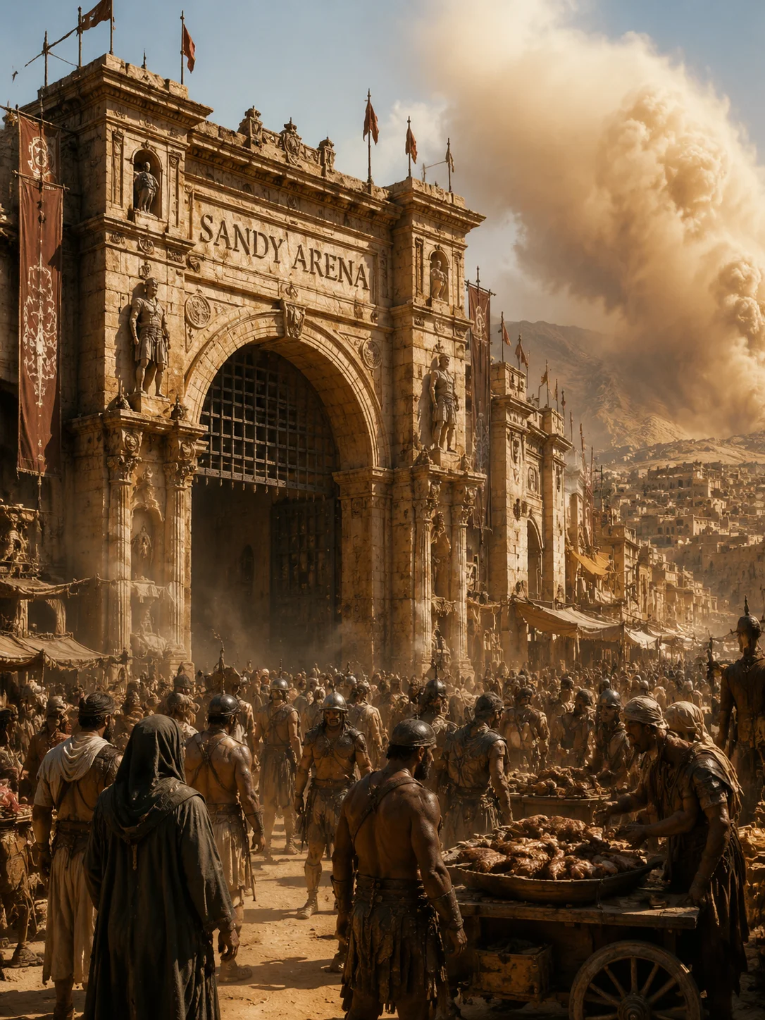 The Arena of Shifting Sands Cover