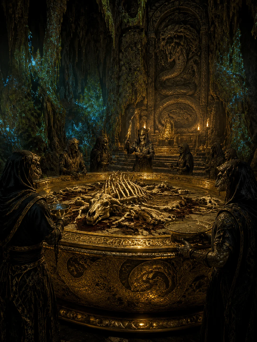 The Serpentine Caves and the Golden Platter Cover