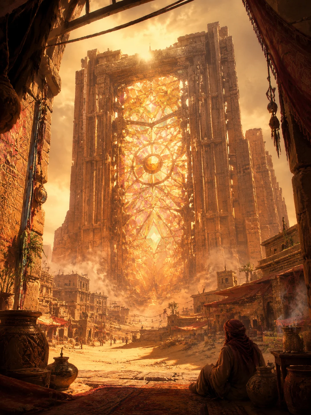 The Mirage Deception of the Solar Gate Cover