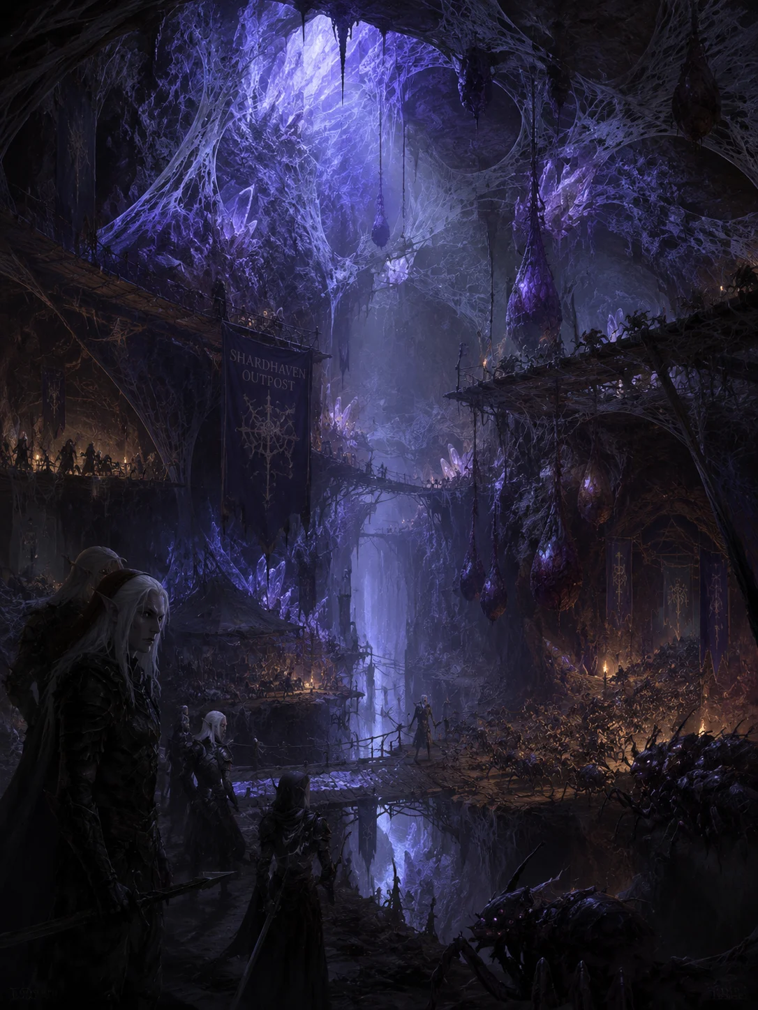 The Silken Verdict: Web of the Demon Spider Queen Cover