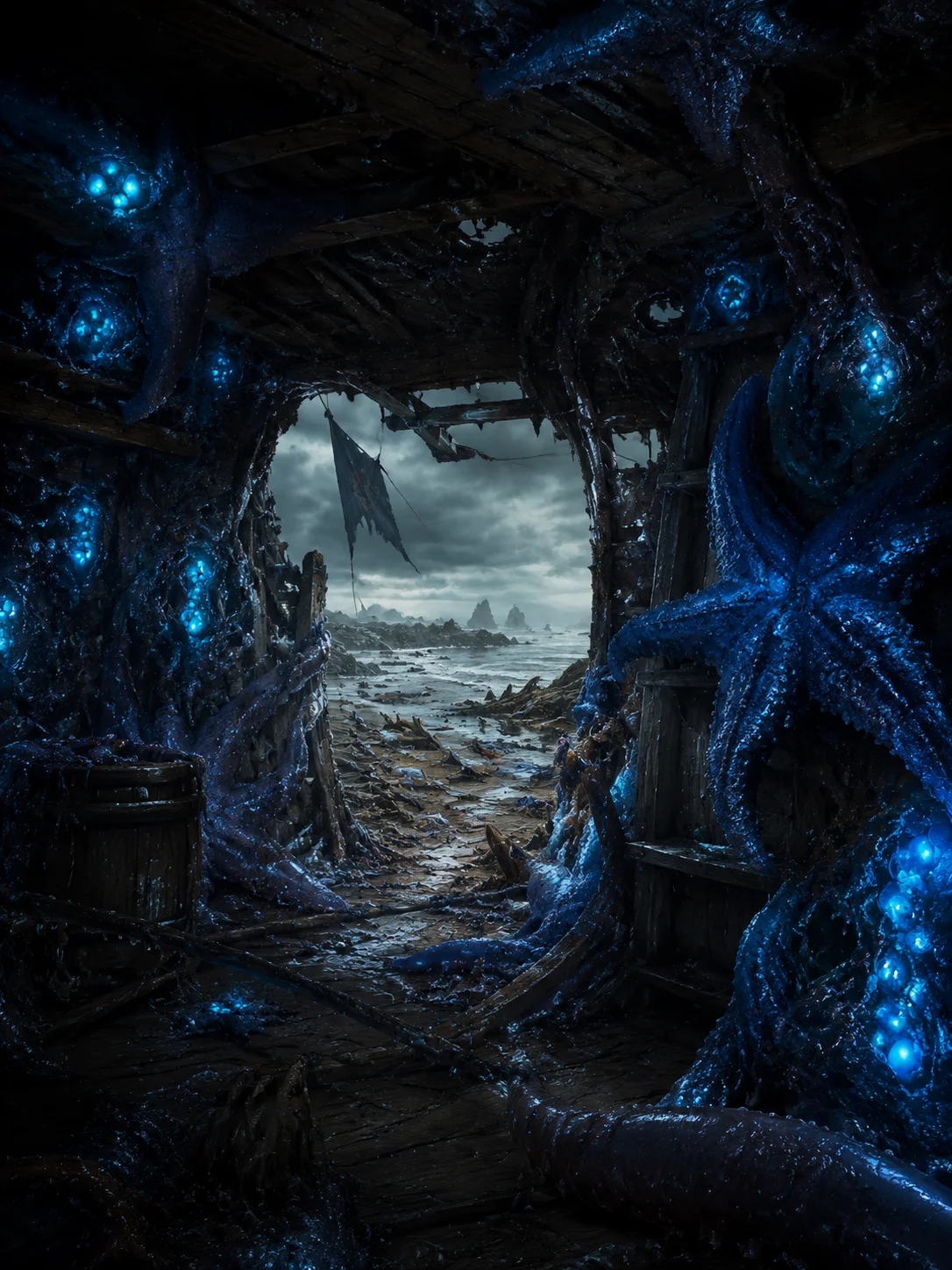The Hull-Spur of the Cerulean Horror Cover