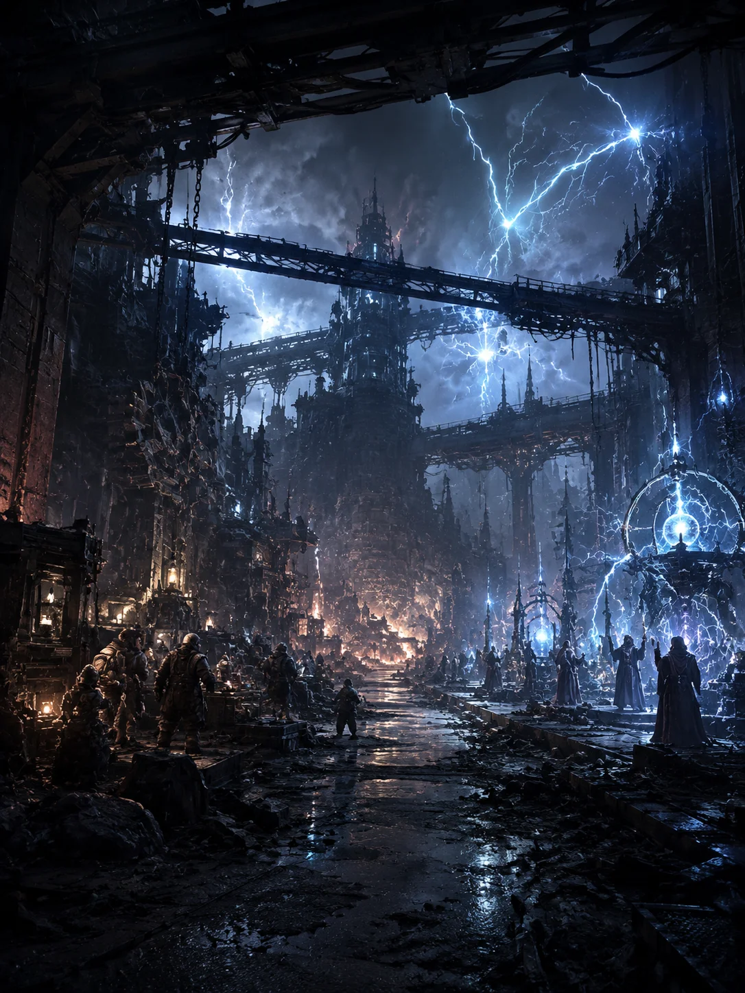 The Lightning Squirrel Catwalk-Destructions of Stormcliff and the Spent Static Discharged from the Overloaded Dwarven Power Foundry Cover