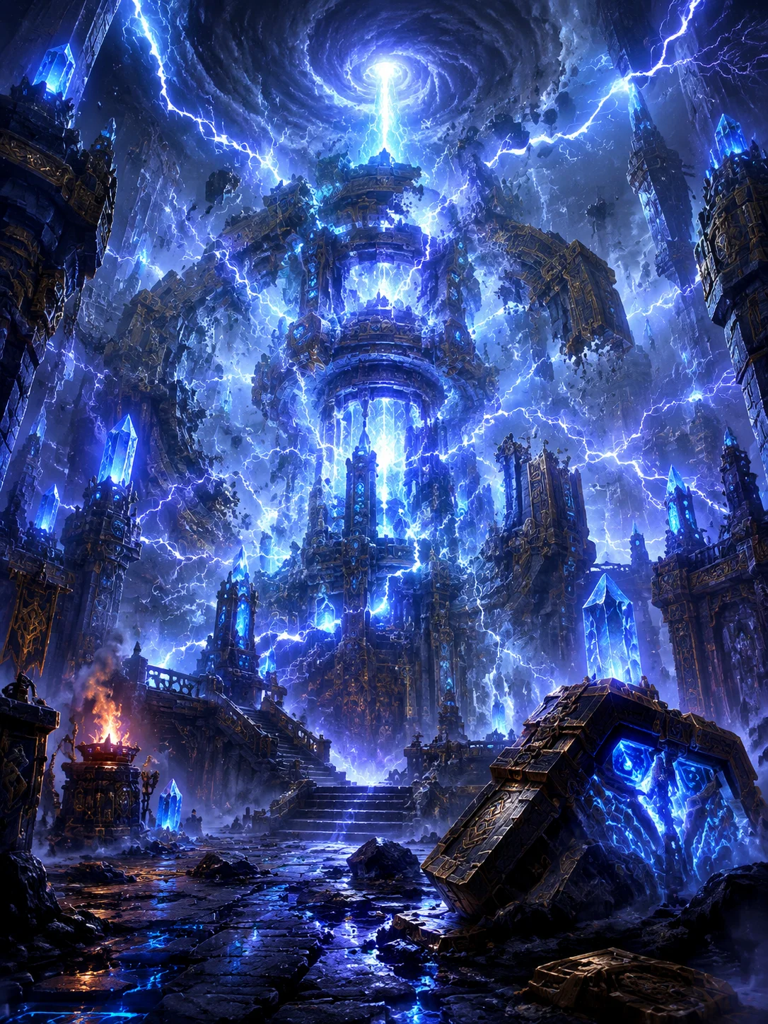 The Static Wastes of Stormcliff Cover
